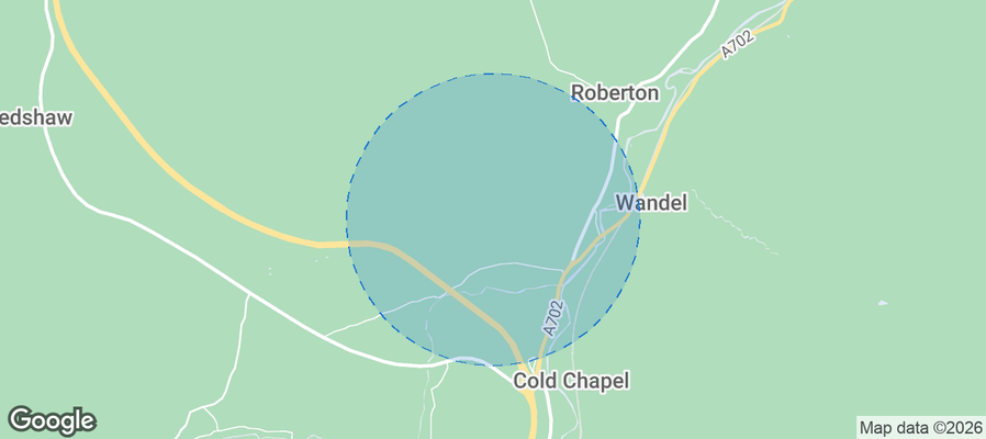 South Lanarkshire Airbnb map